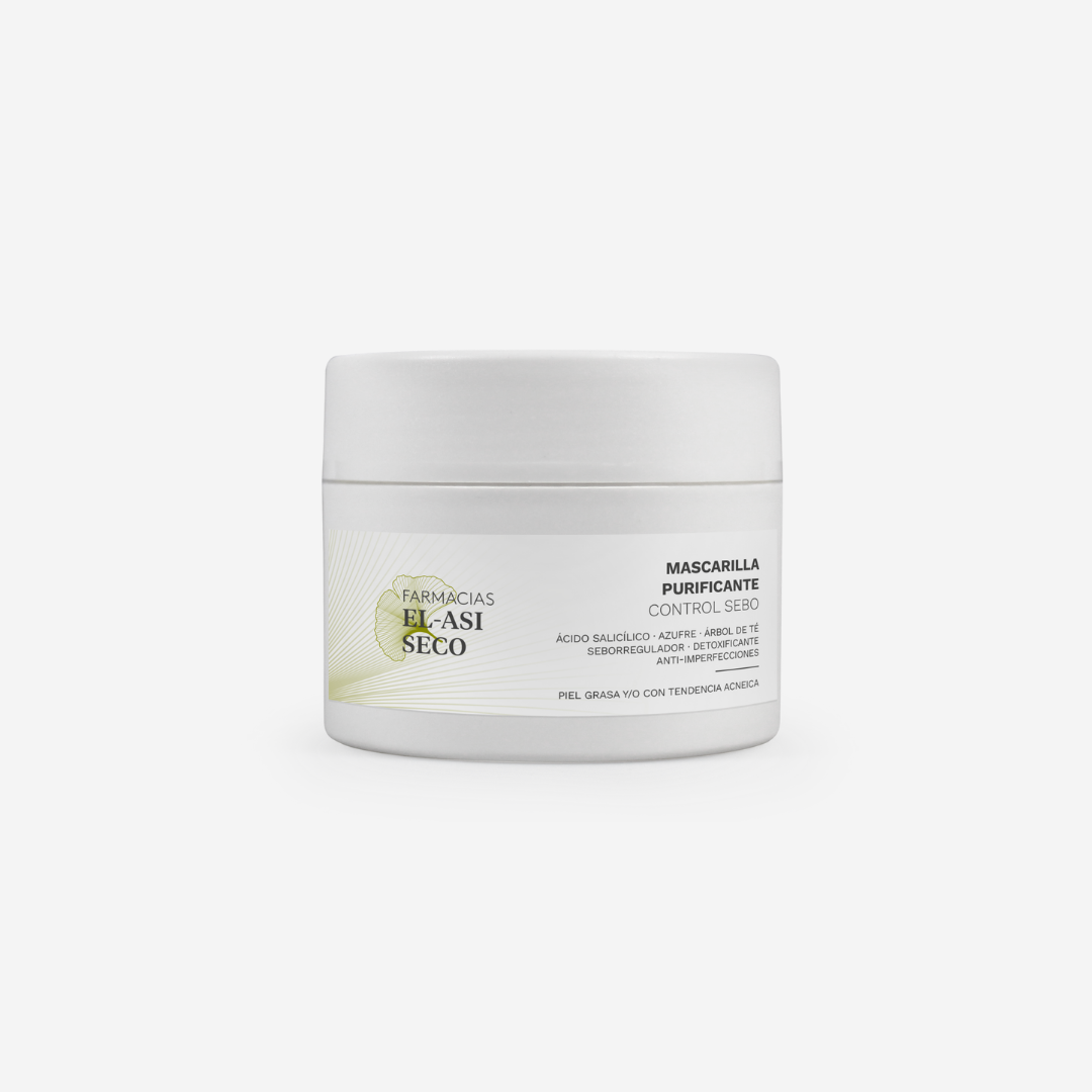 Mascarilla purificante piel grasa 100 ml