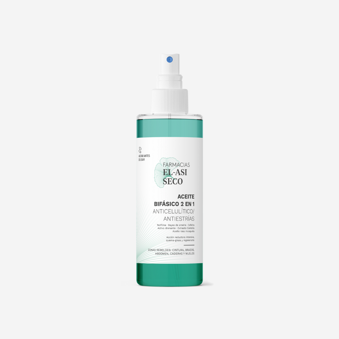 Aceite bifásico anticelulítico y antiestrías 200 ml